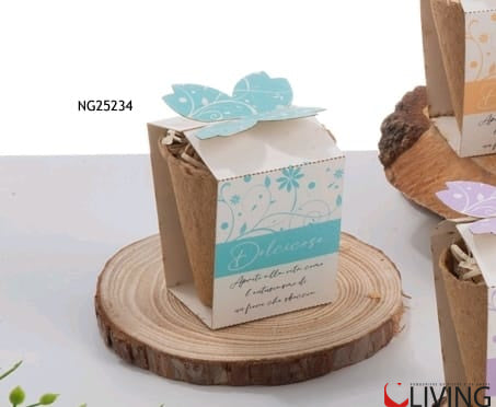 bomboniera vasetto con kit fioritura eco friendly fascia tiffany