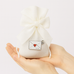 bomboniera charm bustina love silver