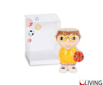 bomboniera porta piantina giocatore basket