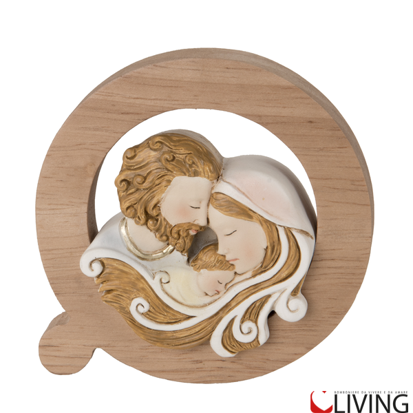 bomboniera icona santa famiglia linea cornice