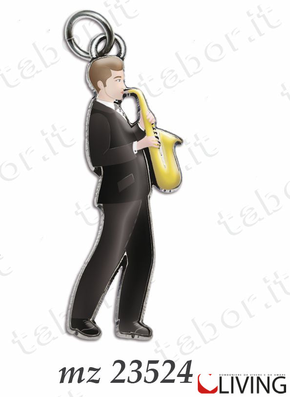 laurea-in-musica-ciondolo-sassofono-uomo-smaltato-mz23524