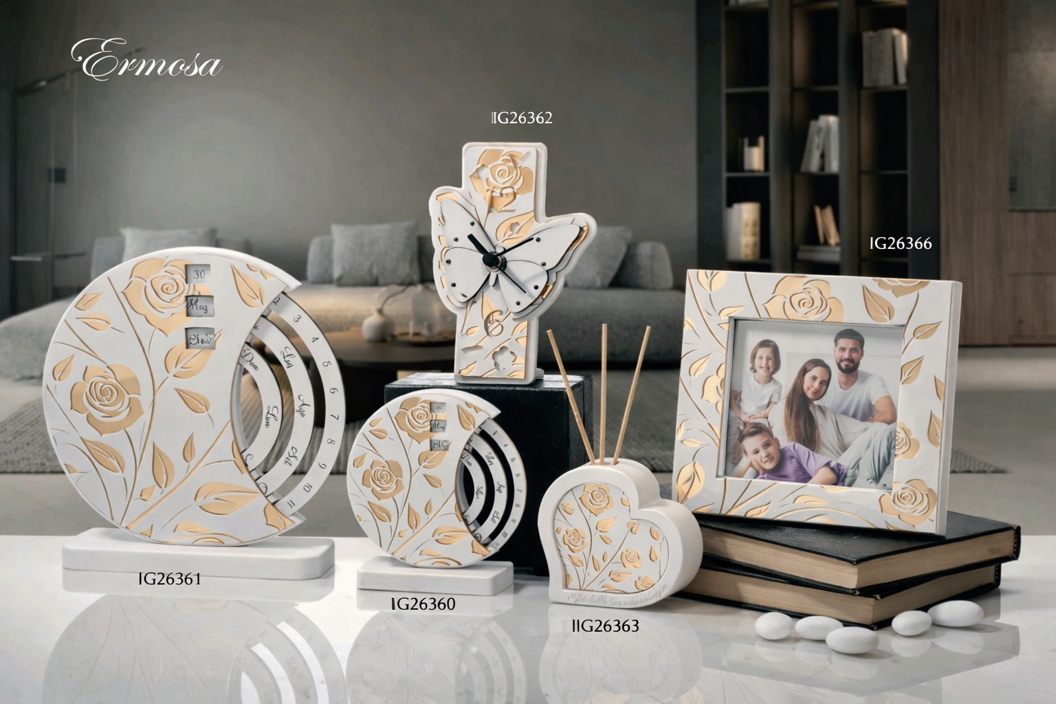 bomboniera orologio farfalla linea ermosa