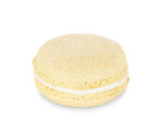 Macaron glitter giallo con magnete