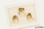 bomboniera magnete bimba ballerina in resina