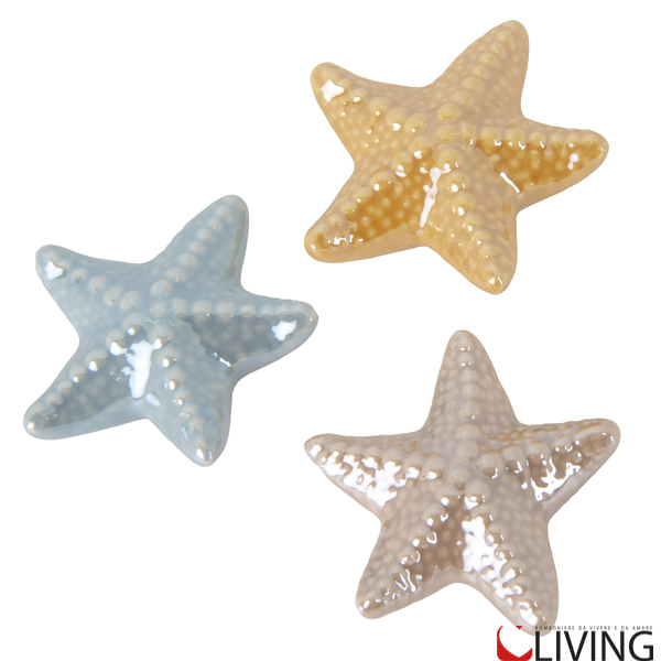 bomboniera magnete stella marina porcellana