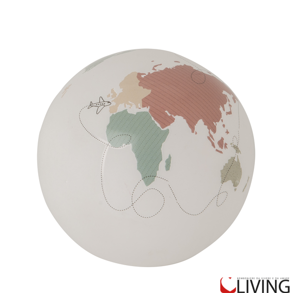 bomboniera mappamondo globo sfera con luce led