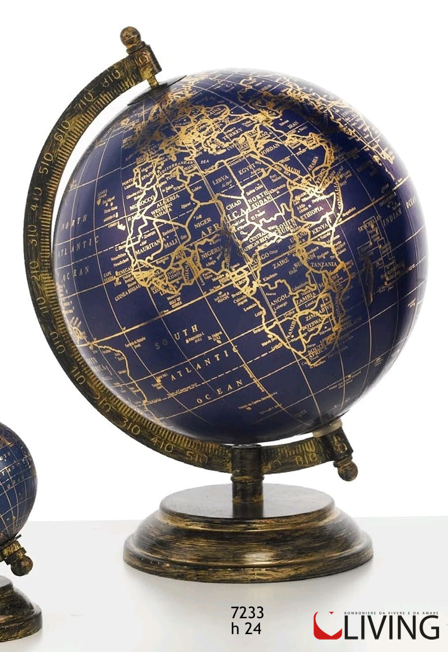 mappando globo grande vintage
