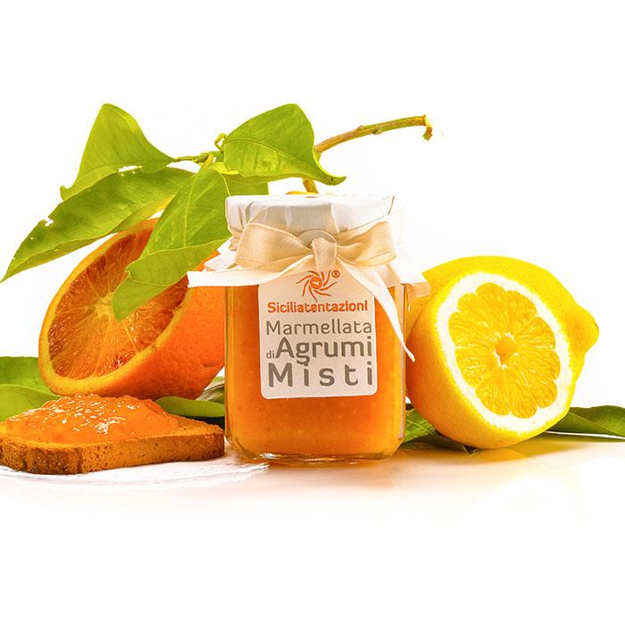 Bomboniera gastronomica  marmellata agrumi misti 240 gr.