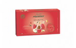 Mandorla tostata ricoperta da cioccolato bianco ai gusti assortiti di frutta (amarena