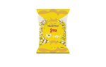 Mandorla tostata ricoperta da cioccolato fondente e bianco e da un sottile strato di zucchero.
