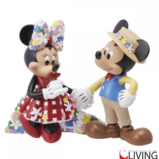 mickey and minnie botanical