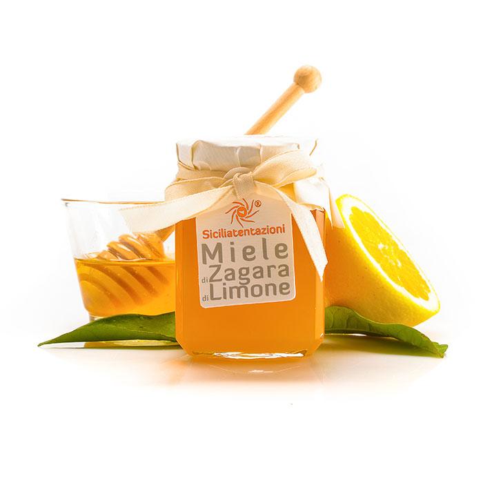 Bomboniera tipica Siciliana miele zagara di limone 90 gr.
