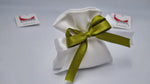 Sacchetto piccolo cannetè bianco