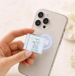 1 anno mini CD nfc elefantino personalizzabile con favola abbinata