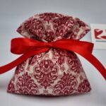 Sacchetto laurea giglio fiorentino  rosso