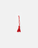 Nappina in tessuto rosso