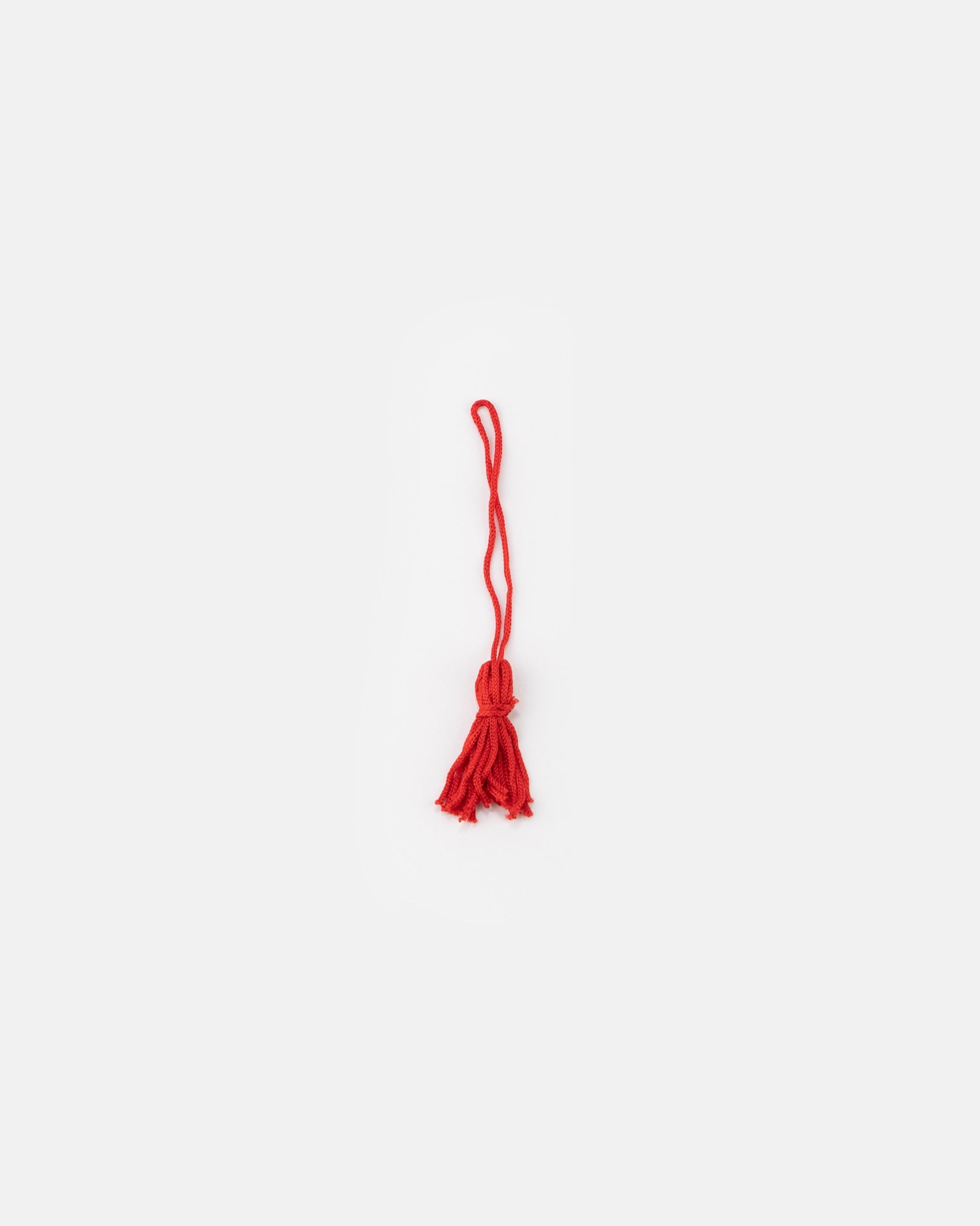 Nappina in tessuto rosso