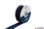 nastro chiffon blu larghezza 2,5 cm x 20 mt