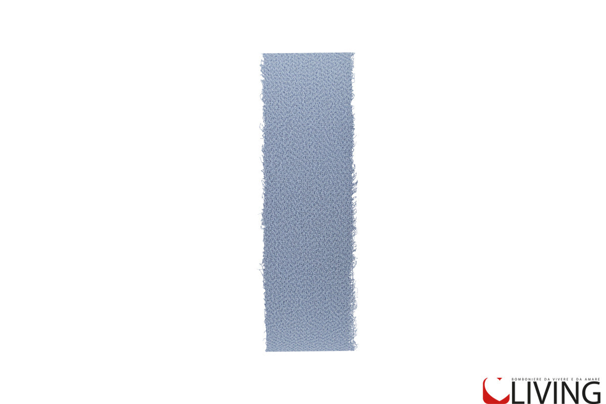 nastro chiffon celeste larghezza 2,5 cm x 20 mt