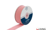 nastro chiffon rosa cipria larghezza 2,5 cm x 20 mt