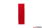 nastro chiffon rosso cipria larghezza 2,5 cm x 20 mt