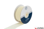 nastro chiffon panna larghezza 4 cm x 20 mt