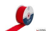 nastro chiffon rosso larghezza 4 cm x 20 mt