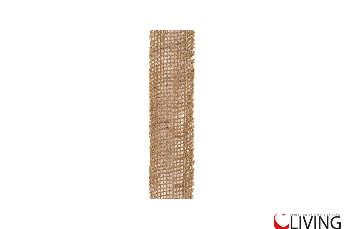 nastro juta larghezza 3 cm x 2 mt