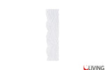 nastro pizzo bianco larghezza 3,5 cm x 2 mt