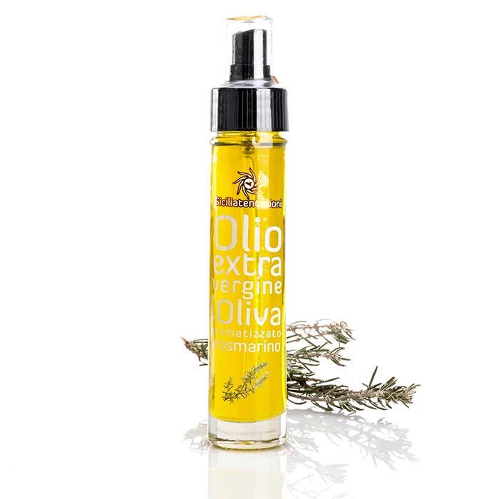 bomboniera gastronomica olio aromatizzato al rosmarino spray 50 ml