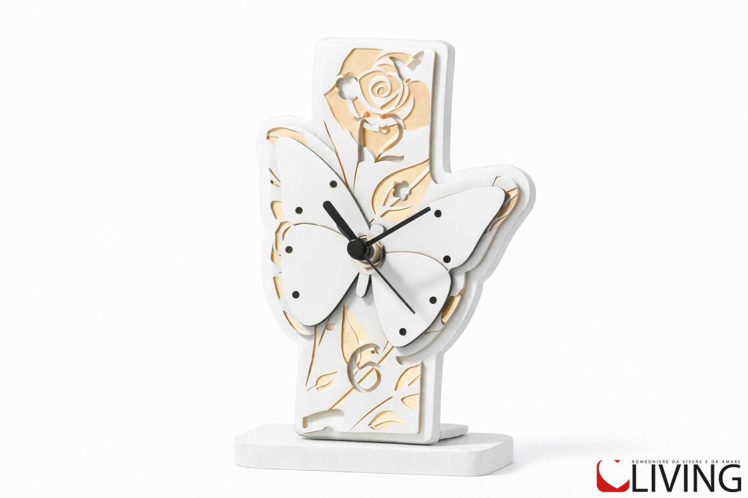 bomboniera orologio farfalla linea ermosa