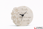 bomboniera orologio polvere di marmo di carrara linea longevia
