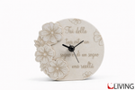 bomboniera orologio linea longevia in polvere di marmo di carrara