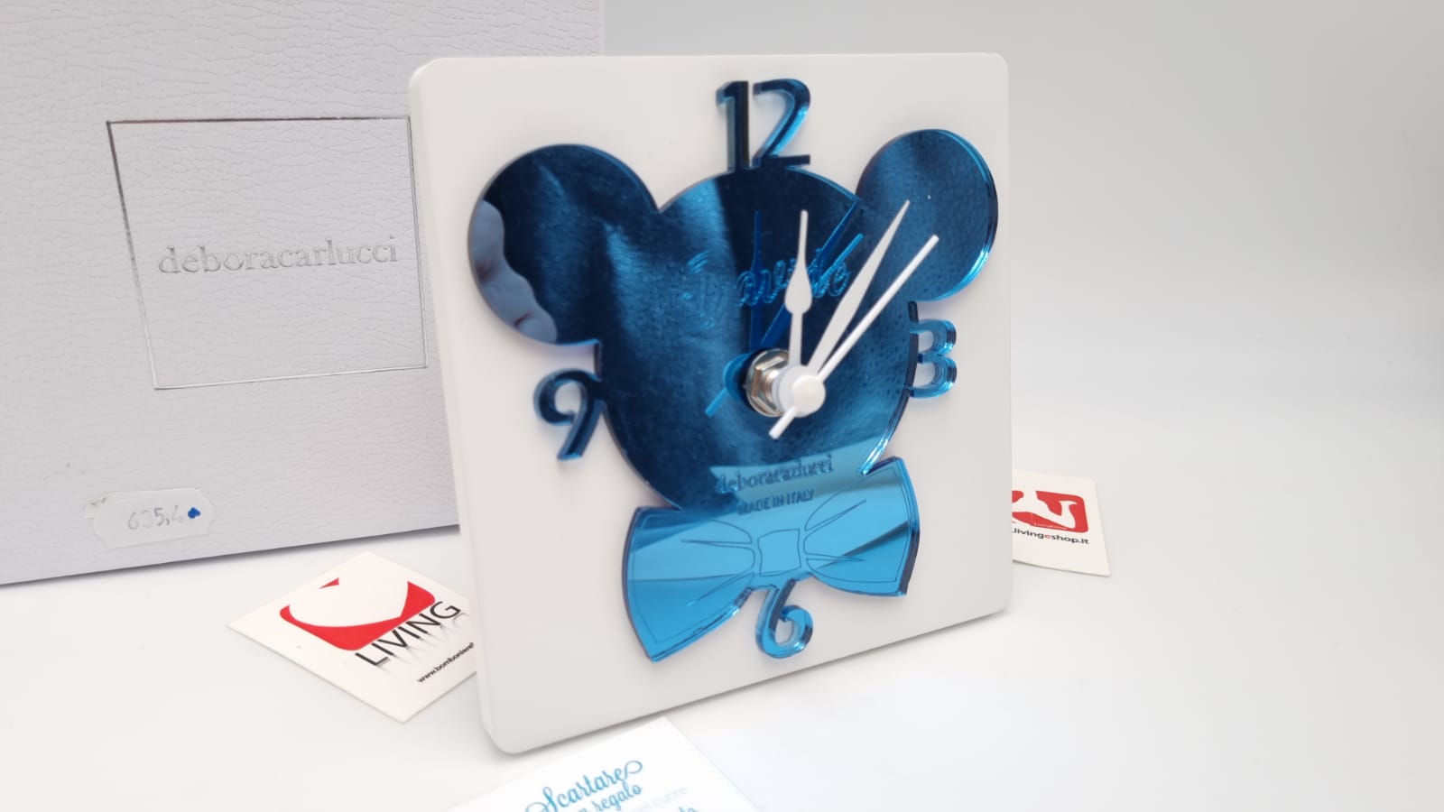 Bomboniera orologio sagoma Topolino