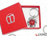 bomboniera laurea portachiavi orologio