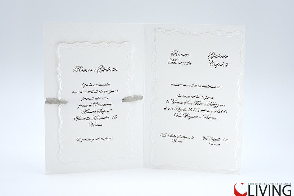 partecipazione classica 08157