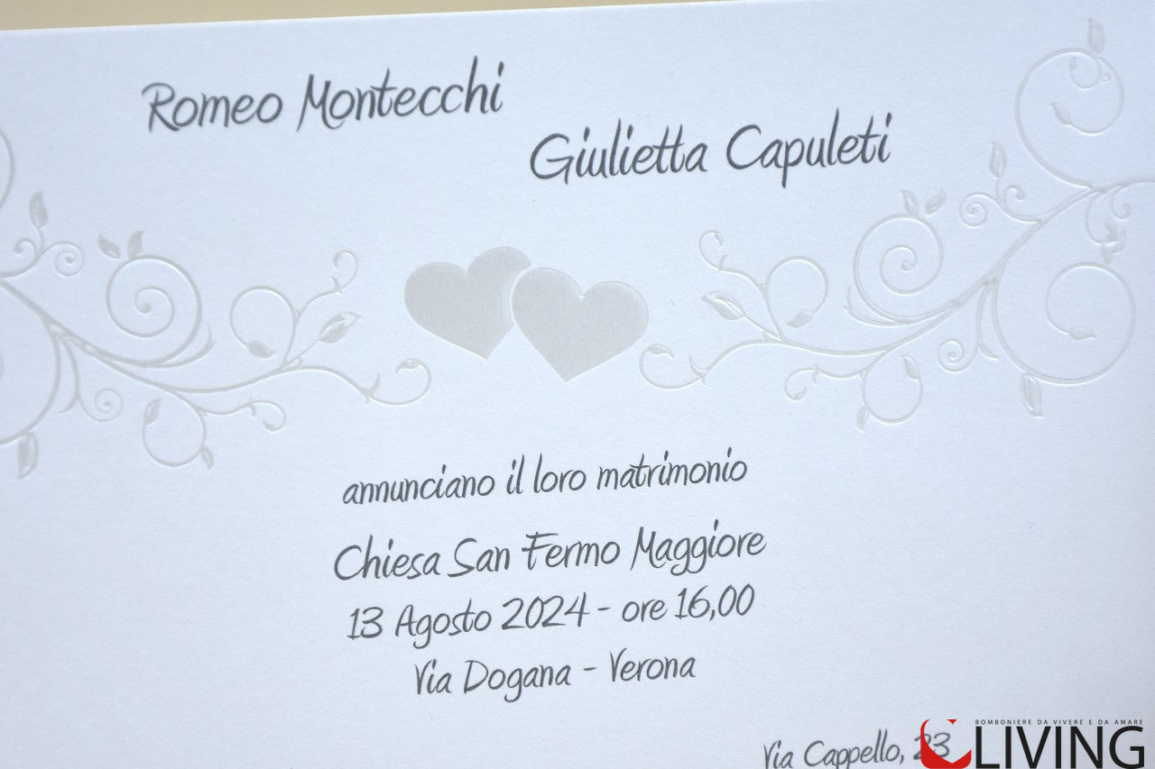 partecipazione classica 08527