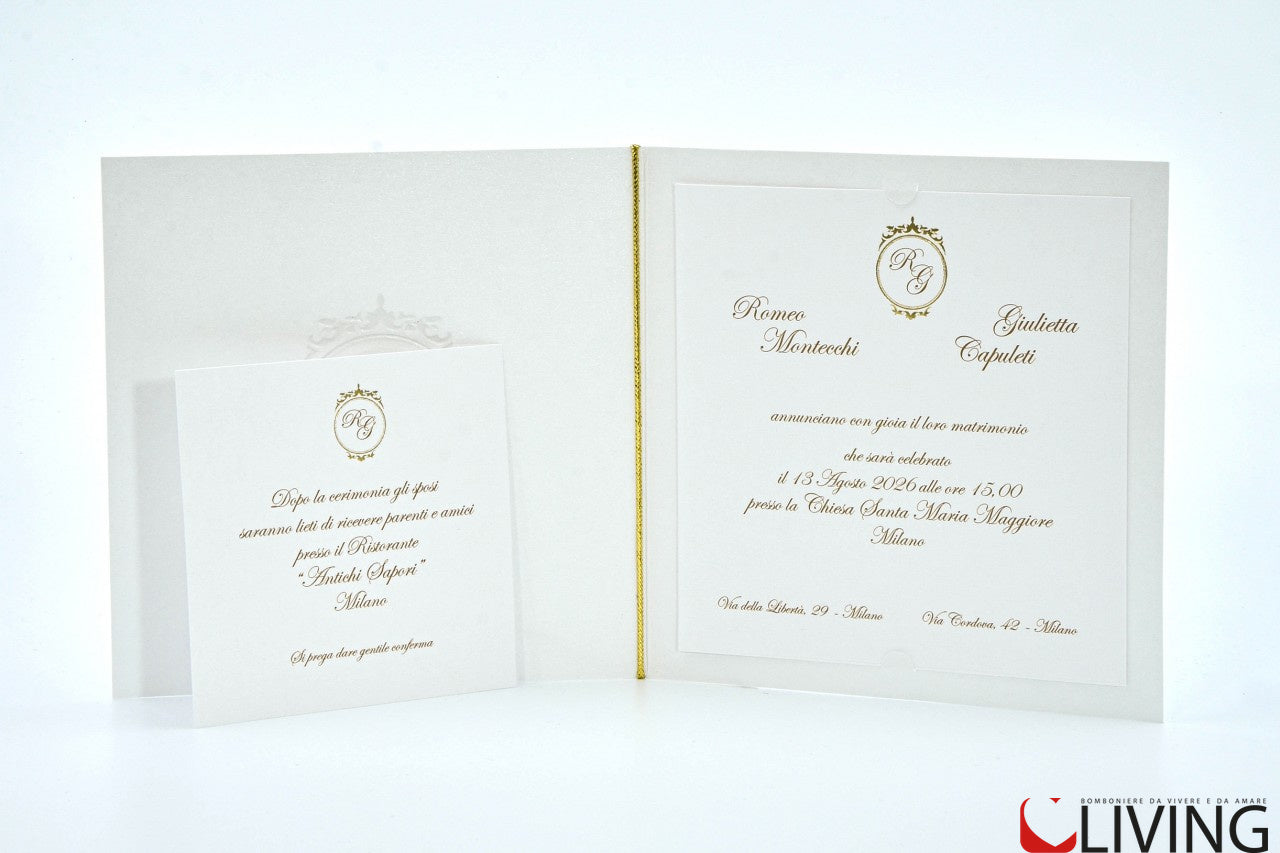 partecipazione nozze classica 08978