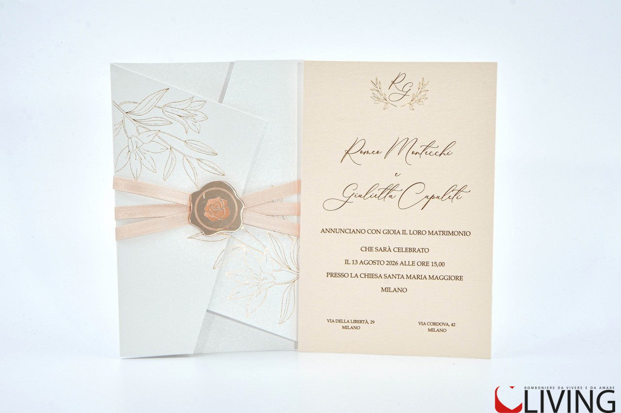 partecipazione nozze classica 08979