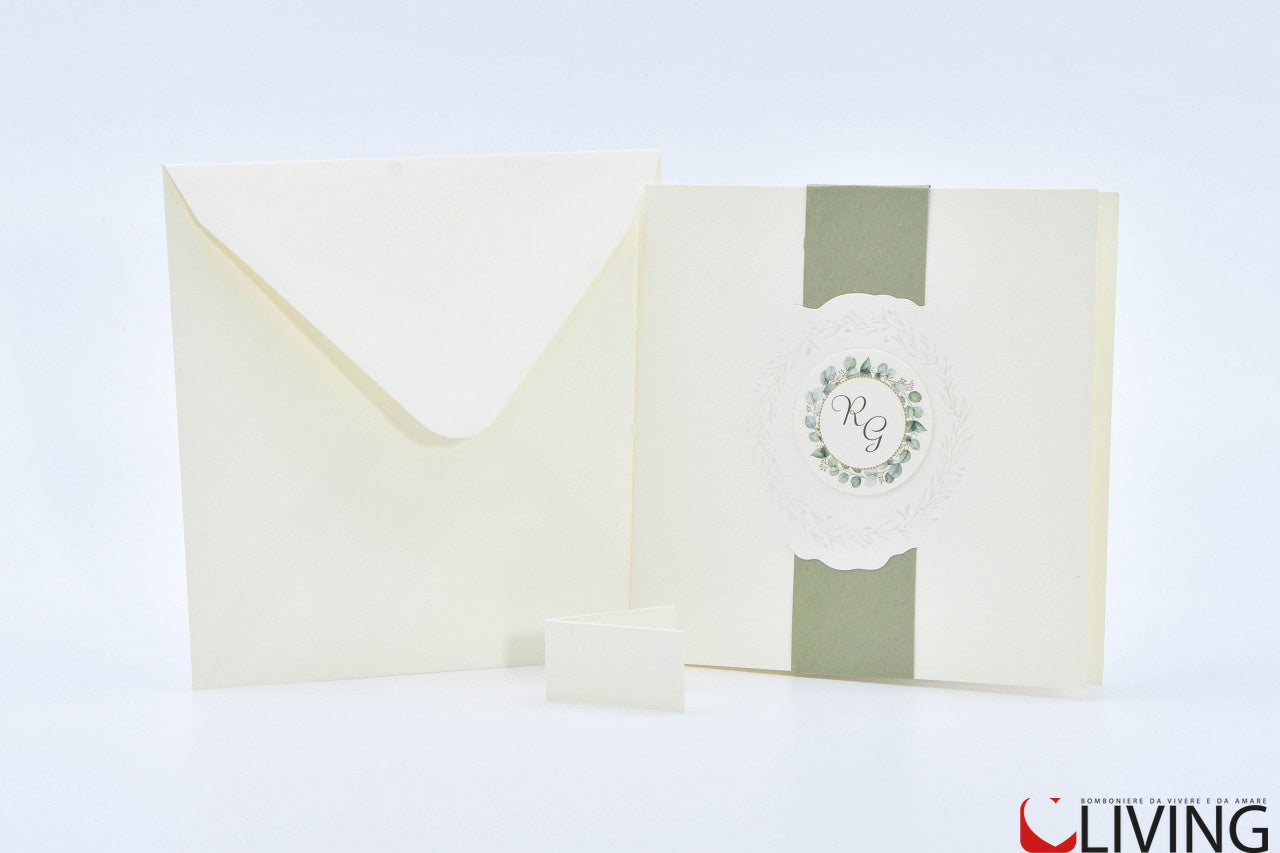 partecipazione nozze classica e087
