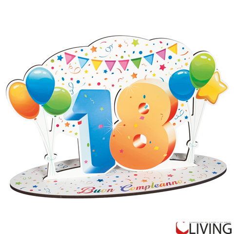 addobbo decorazione da tavola diciottesimo compleanno