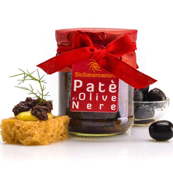 bomboniera gastronomica patè olive nere 90 gr.