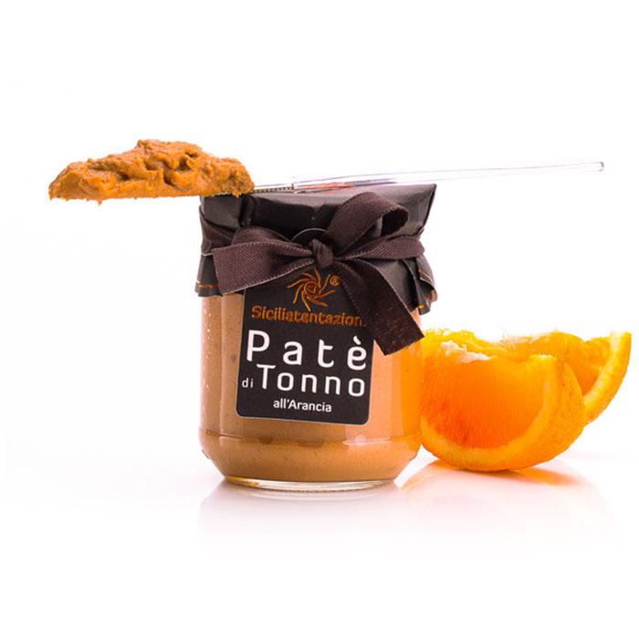 Bomboniera gastronomica patè di tonno all'arancia 200 gr.