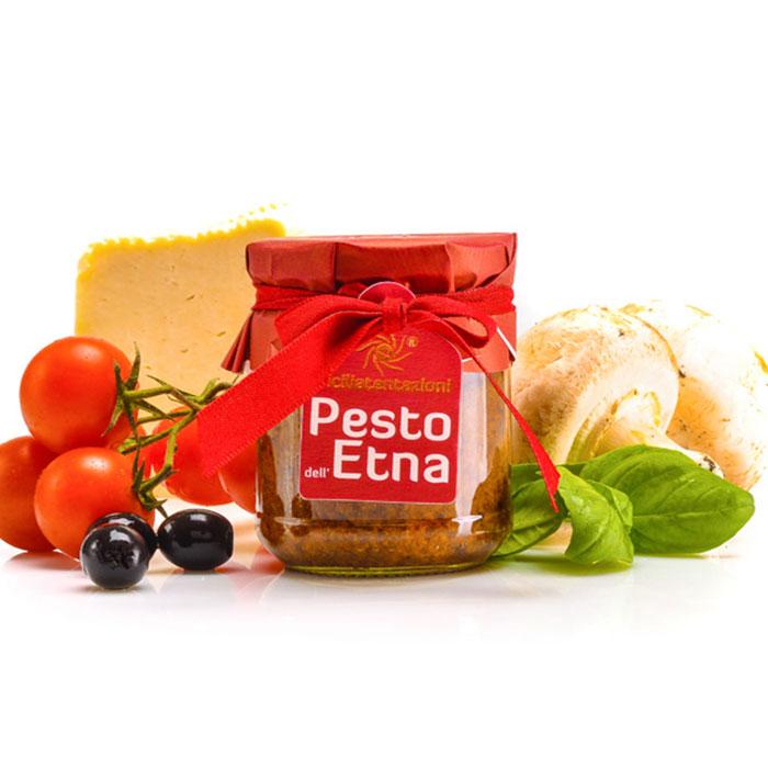 bomboniera gastronomica pesto dell'Etna 90 gr.