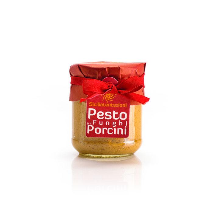 bomboniera gastronomica pesto ai funghi porcini  90 gr.