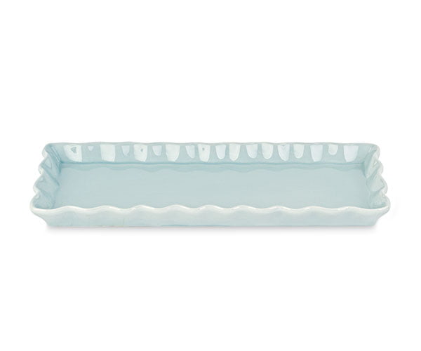 Addobbo tema Candy Stick piatto dolomite azzurro