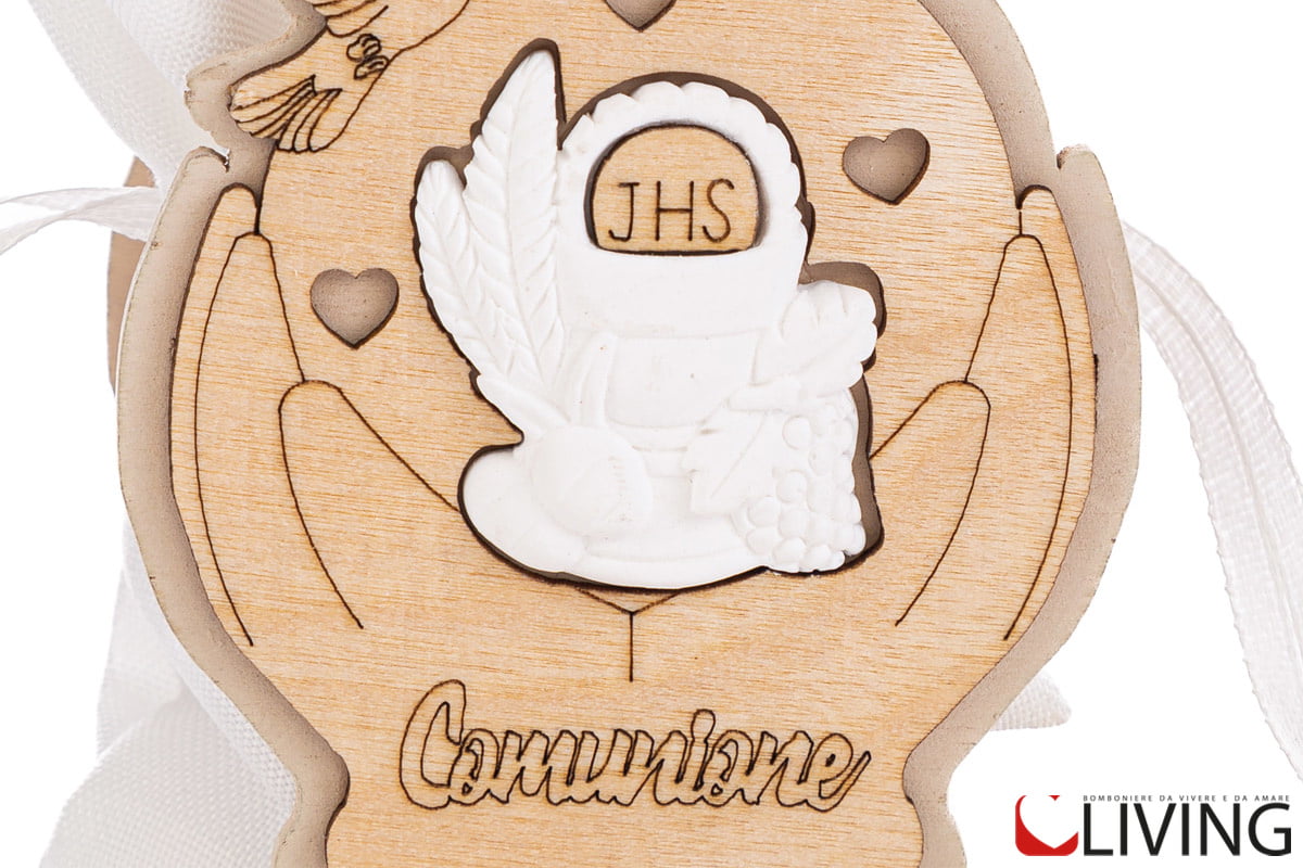 porta sacchetto legno calice comunione