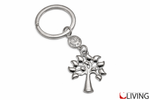 bomboniera portachiavi albero della vita metallo lucido