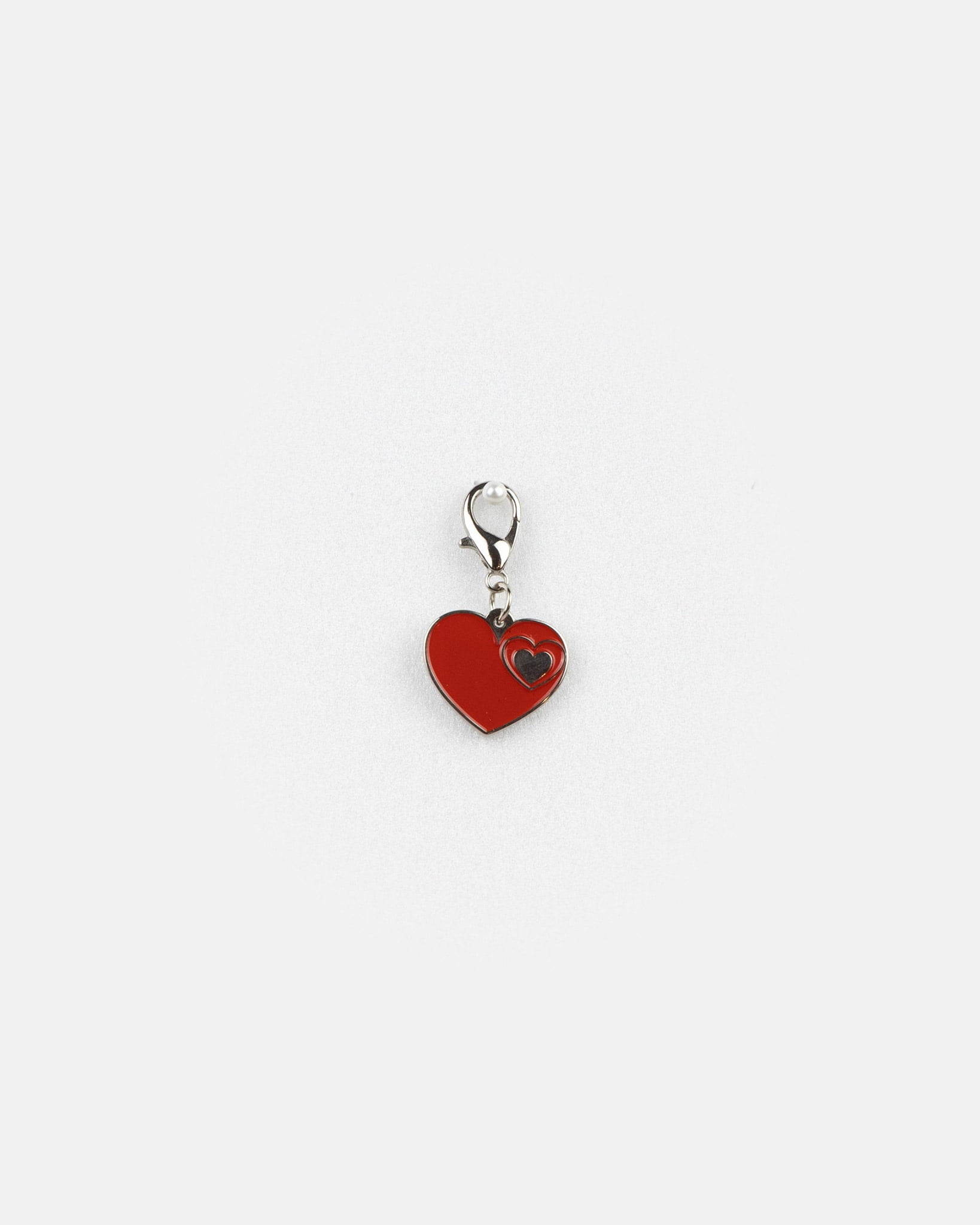 Bomboniera Portachiavi Mini Cuore Smaltato