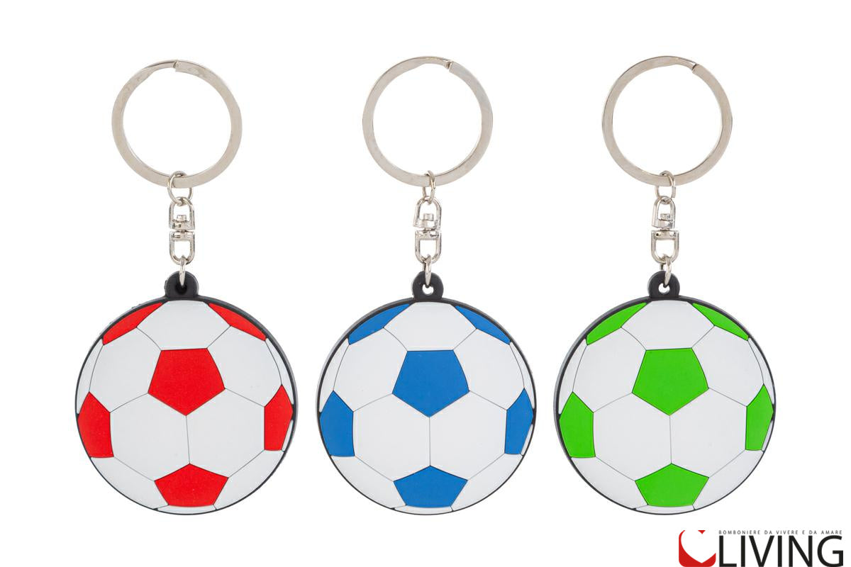 bomboniera portachiavi pallone calcio